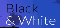 Black & White logo