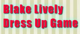 Blake Lively Dress Up Game logo