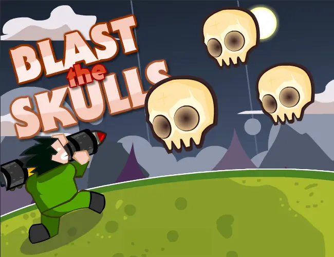 Blast the Skulls logo