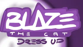 Blaze the Cat Dress Up logo