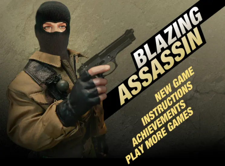 Blazing Assassin logo