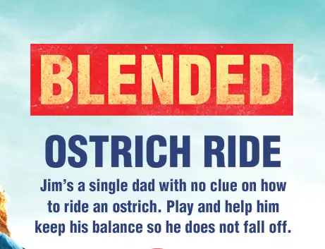 Blended: Ostrich Run logo
