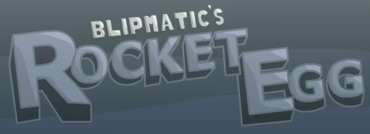 Blipmatic's Rocket Egg logo