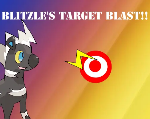 Blitzle's Target Blast logo