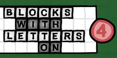 Blocks With Letters On 4 logo