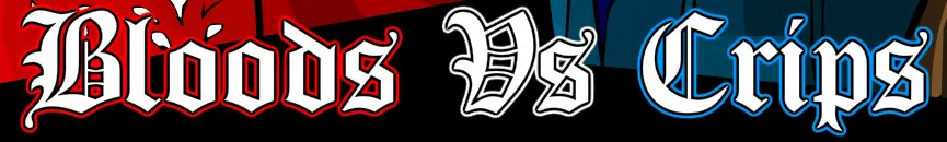 Bloods VS Crips logo