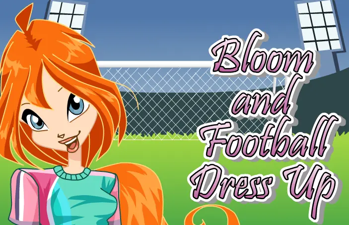 Bloom and Football Dress Up logo