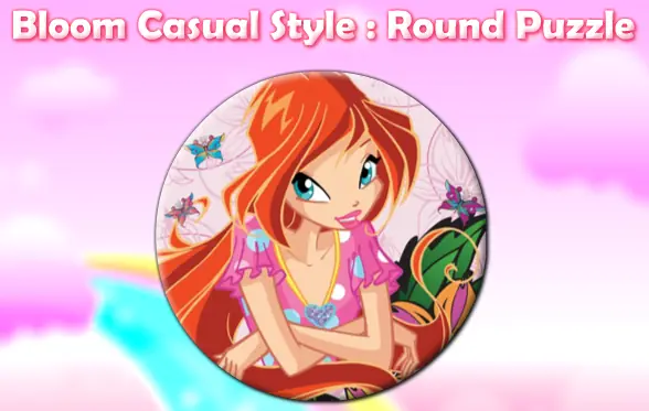 Bloom Casual Style: Round Puzzle logo
