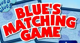 Blue's Clues: Blue's Matching Game logo