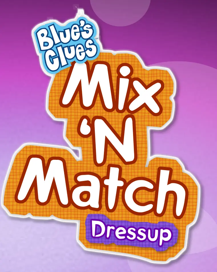 Blue's Clues: Mix 'N Match Dressup logo