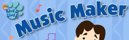 Blue's Clues Music Maker logo