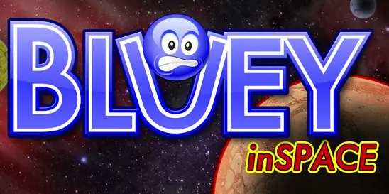 Bluey in Space logo