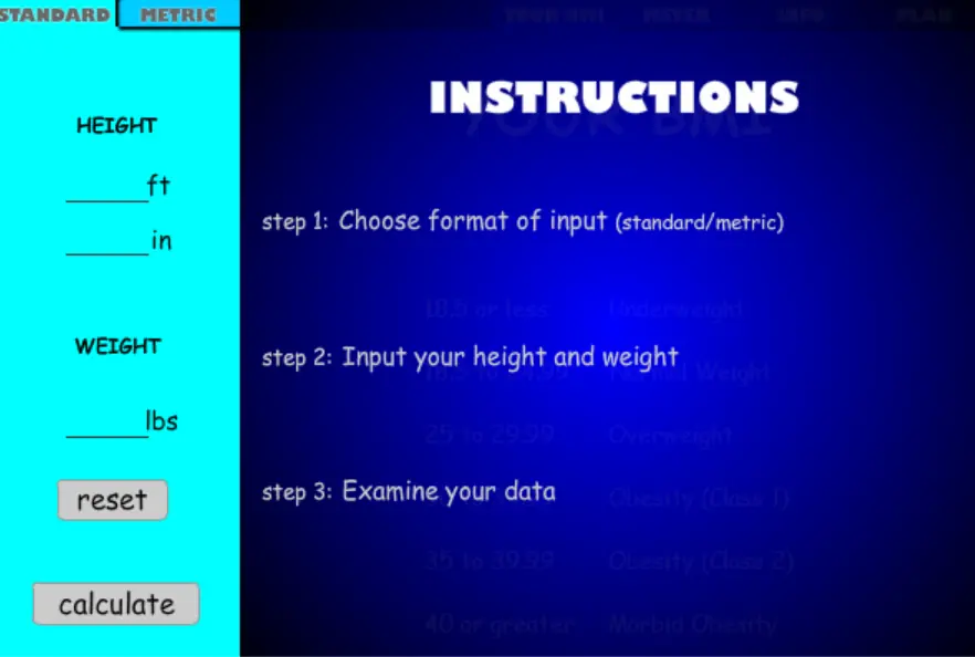 Body Mass Index Calculato logo