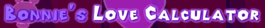 Bonnie's Love Calculator logo