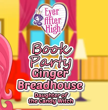 Book Party Ginger Breadhouse: Daughter of the Candy Witch logo