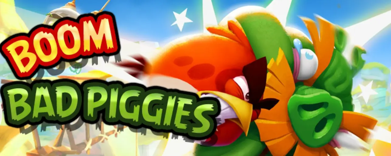 Boom Bad Piggies logo