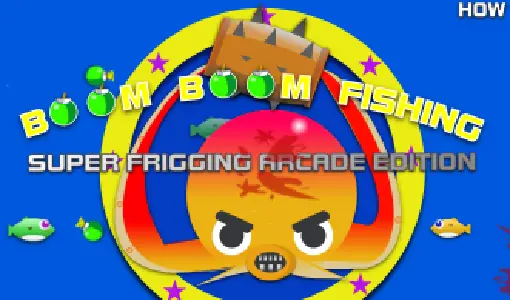 Boom Boom Fishing - Super Frigging Arcade Edition logo