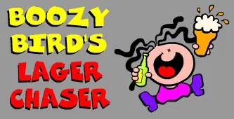Boozy Bird's Lager Chaser logo