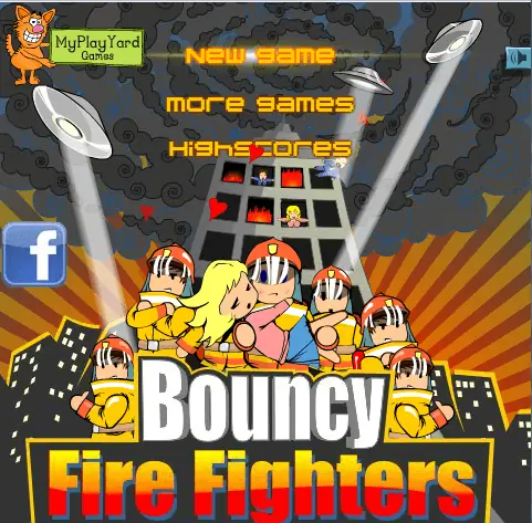 Bouncy Firefighters logo