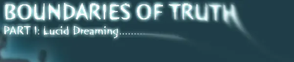 Boundaries of Truth Reload Part 1: Lucid Dreaming logo