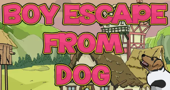 Boy Escape From Dog logo