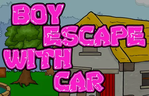 Boy Escape With Car logo