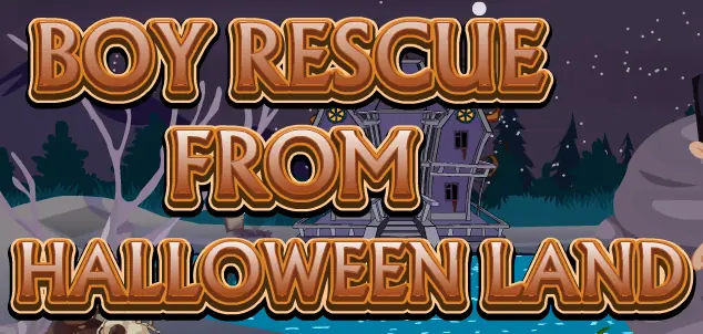 Boy Rescue From Halloween Land logo