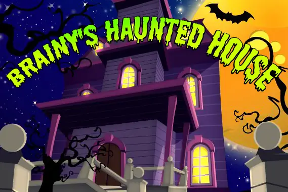 Brainy's Haunted House logo