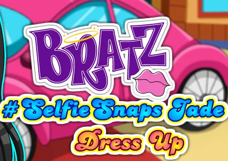 Bratz #SelfieSnaps Jade Dress Up logo