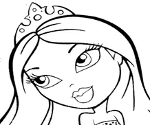 Bratz Yasmin Painting logo
