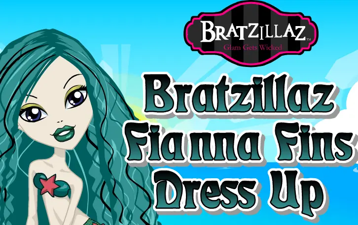 Bratzillaz Fianna Fins Dress Up logo