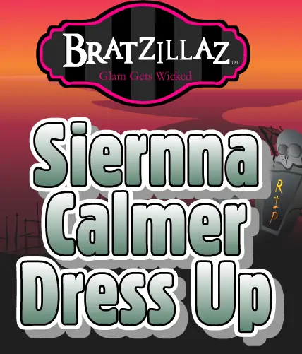 Bratzillaz Glam Gets Wicked: Siernna Calmer Dress Up logo