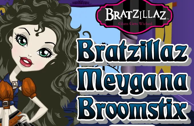 Bratzillaz Meygana Broomstix logo