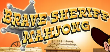 Brave Sheriff Mahjong logo