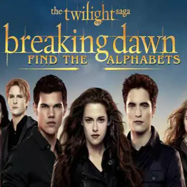 Breaking Dawn - Find the Alphabets logo