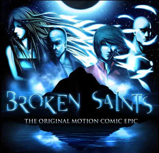 Broken Saints: The Original Motion Comic Epic logo