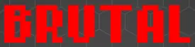 Brutal logo