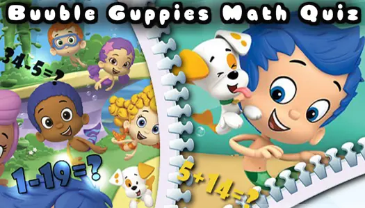 Bubble Guppies Math Quiz logo