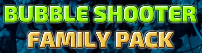 Bubble Shooter Family Pack logo