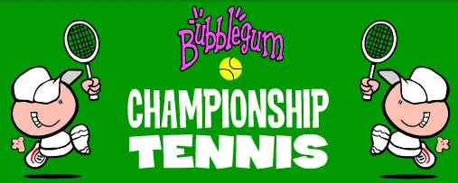 Bubblegum Championship Tennis logo