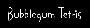 Bubblegum Tetris logo