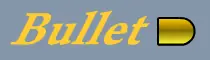 Bullet logo