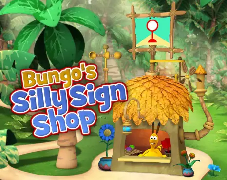 Bungo's Silly Sign Shop! logo