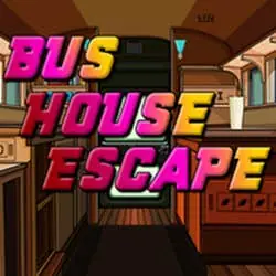 Bus house escape logo