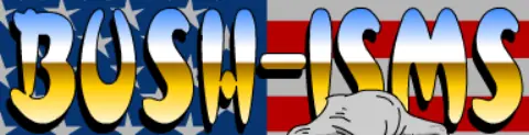 Bush-isms logo
