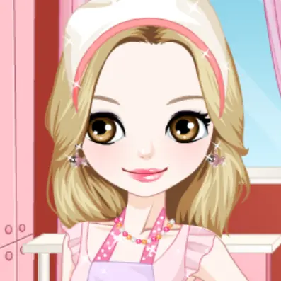 Busy Housewife Dress Up Game logo