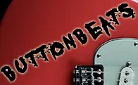 ButtonBass Player Distorted Guitar logo