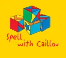 Caillou: Spell with Caillou logo