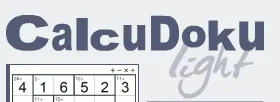 CalcuDoku Light Vol 1 logo