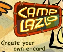 Camp Lazlo: Create Your Own E-Card logo